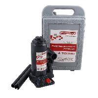 Домкрат бутылочный гидравлический  4т, высота 180-350 мм, клапан(кейс пластик)SKYWAY S01804011 (1/5)