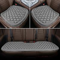 Подушка на сиденье ткань полиэстер, салон 3 предмета (2 перед, 1 задняя) ELASTIC-3, СЕРЫЕ, к-т