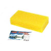 Губка поролоновая «кирпич» 230*115*50 мм пористая ЛЮКС Almega (1/52)