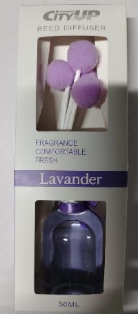 Ароматизатор жидкий флакон/палочки LAVANDER, 50мл CA-361, CityUp (1/12)