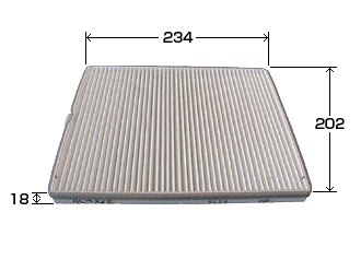 Фильтр салонный AC-932E  TF  (Ю.Корея) (95860-78F00)