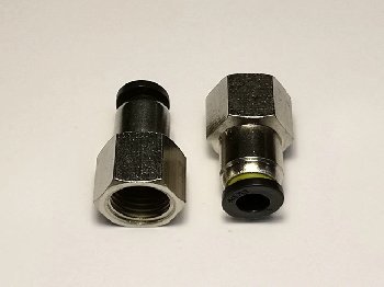 Фитинг переходной PCF (прямой) d  6мм, внутренняя резьба  М12*1,25  (уп.10шт)
