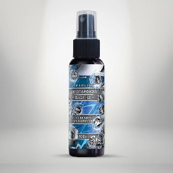 Ароматизатор спрей АВТОПАРФЮМ Air Freshener, 100 мл ЧЕРНЫЙ ЛЕД, SL1209 AGAT AVTO (1/12)