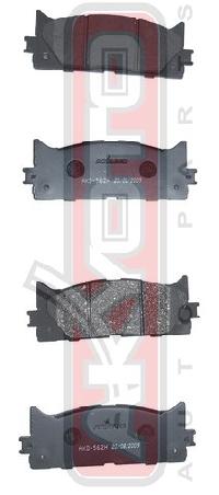 PF-1521 Тормозные колодки Akyoto AKD-562H T.CAMRY ACV40/41,GSV40 2006->