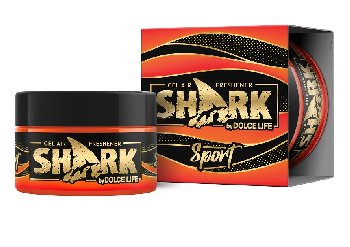Ароматизатор на панель гелевый банка пластик Спорт DolceLife Shark, TZ-04 (уп 40шт.)