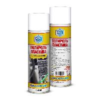 Полироль пластика, резины, 650 мл, спрей, ВАНИЛЬ FD0405 AGAT AVTO (1/12)