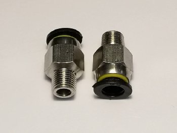 Фитинг переходной PC (прямой) d  8мм, наружняя резьба  М10*1  (уп.10шт)