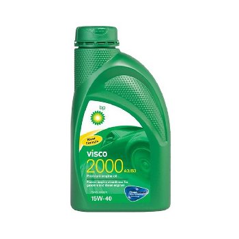 Масло моторное BP Visco 2000 15w40, 1L   A3/B3/ API SL/CF (уп.12 шт.)  минер.