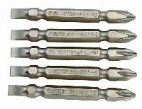 Бита отверточная BIT 6,3 длина 65мм двусторонняя РН2-SL5.5мм (5 шт*50385), к-т  59385 SATA 