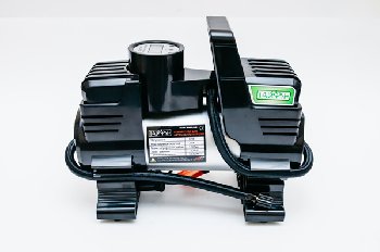 Компрессор ТАЙФУН 801S-D2, 12V, 50 л/мин, 2-х цилиндровый, электронный манометр (1/4)