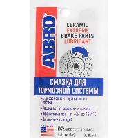 Смазка для тормозной системы с керамикой,  4 гр. (стик-пакет)  BL-004-R  ABRO (уп.144 шт.) 