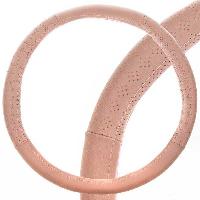 Оплетка экокожа с перфорированными вставками Art-5, М (37-39 см), бежевая SKYWAY S01102342