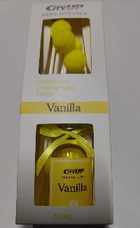 Ароматизатор жидкий флакон/палочки VANILLA, 50мл CA-361, CityUp (1/12)