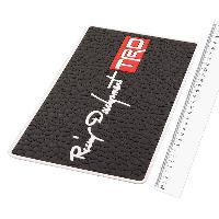 Коврик на панель плоский 265*140мм, принт камень, большая эмблема TRD, HX-53 SKYWAY 