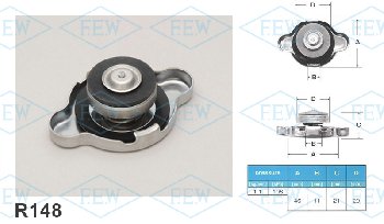 Крышка радиатора R148 (1.1 kg/cm2) FUTABA