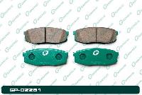 PF-1542  (A-756)  Колодки тормозные дисковые G-brake GP02281(04466YZZE9;0446660160) 