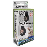 Ароматизатор подвесной жидкий флакон стекло/дерево Car&Nature, Альпийская свежесть (2х3мл),CNL-145