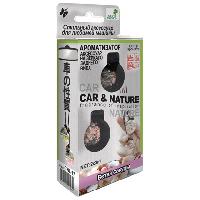 Ароматизатор подвесной жидкий флакон стекло/дерево Car&Nature, Ветка сакуры (2х3мл),CNL-17, к-т