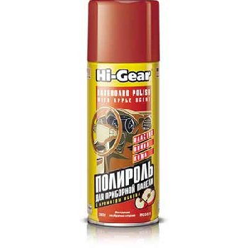 Полироль салона, пластика, кожи защитный, 325 ml (спрей) Hi-Gear HG 5611 (уп.12 шт.)
