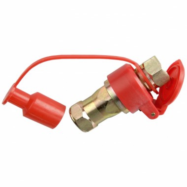 Разъем для шлангов быстросъемный FER-RO М22*1,5 сталь, красный (DANP145HH/HH-096-M22 Red)