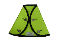 Детское удерживающее устройство (адаптер ремня) Крепыш/ Бабочка  лимонный