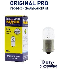 Лампа 24V  5W BA15S R5WМаяк ORIGINAL PRO OEM 02406/10, шт.  (уп 10 шт)   