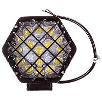 Фара светодиодная  130* 145 *30мм (16 диодов) 12/24V, 36W, Дальний свет, шт. SKYWAY S08401040 (1/30)
