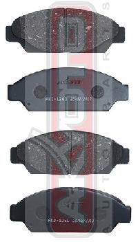 PF-1260 Тормозные колодки Akyoto AKD-1260  FR