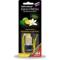 Ароматизатор жидкий подвесной (бутылочка) ВАНИЛЬ И ЦИТРУС, 5 мл MAXIFRESH HMF-38  (1/16)