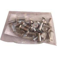 Заклепки  4*12  алюминий, тормозные (к-т 40шт), к-т  ( №35 )