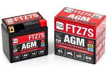 АКБ МОТО 12В,  6 А/ч   FTZ7S  AGM   113*70*105 мм  (1/8) FQ