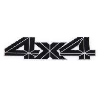 Наклейка металлизированная 4x4, 130*32мм, черный SKYWAY (SNO.93 BLACK)