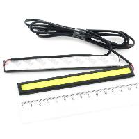 Ходовые огни диодные COB лента 140*15мм (9 Вт) оправа черная (2 шт), к-т S01501032 SKYWAY