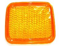 Стекло ремонтное фонаря заднего MMC FUSO (Оранжевое), шт.