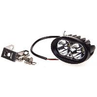 Фара светодиодная овальная 105* 70* 94мм (2 диода) 10-60V, 10W, 450LM/6500K, шт. (WH-2020) МАЯК