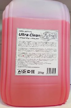 Шампунь для бесконтактной мойки концентрат (1:60) КРАСНЫЙ Ultra Clean,20 кг. ZDA