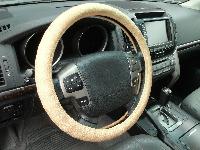 Оплетка экокожа 39-41 см L 2016 BG  бежевая