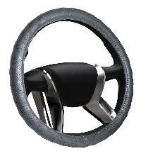 Оплетка экокожа перфорированная AZARD Senator Alabama M (37-39см) , серый (OPLS0723), шт.