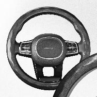 Оплетка экокожа Top-11 M (37-39 см) Черная  S01102497 SKYWAY 