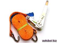 Стяжка груза с храповым механизмом 50мм, 12м,  3т (SY-RTD50-150- 12м, 3т)