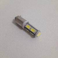 Светодиод T 8 12V WHITE 10SMD BA9S (Маяк) (12Т8-W/10 SMD)