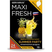 Ароматизатор под сиденье гелевый SUMMER PARTY, 100 гр (уп.40 шт) MAXIFRESH MF-106