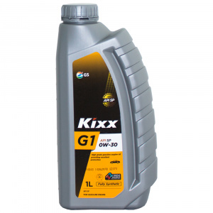 Масло моторное GS Oil Kixx G1 0w30 SN/ SP, 1L  (1/12) Synt
