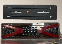 Фонарь задний диодный 24V, 130*465мм, SQ-B-203, 2 шт, к-т