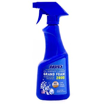 Очиститель универсальный GRAND FOAM 2000, 473 мл, триггер , ASC-016,  ABRO  (уп.12 шт.)