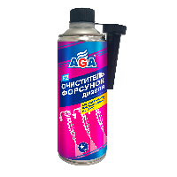 Очиститель форсунок дизеля, 335 мл (на 80л) метал флакон с лейкой AGA802F