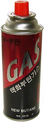Газ для портативных газовых приборов, 560мл (220г) (Корея) (уп.4/ 28 шт.)