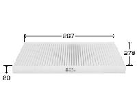 Фильтр салонный AC-209E VIC (Япония) (AY684-NS016/27277JN00B) N.Murano;Teana