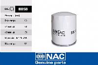 Фильтр масляный УАЗ, ГАЗ(3М3-406), ГАЗ-3105 с NRB NAC 8858