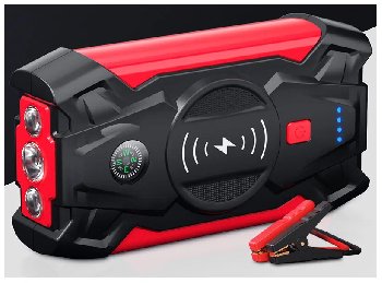 Пуско-зарядное устройство автономное MultiFunction Jump Starter (12V, пик.ток 600A) 2USB, 12V-J13